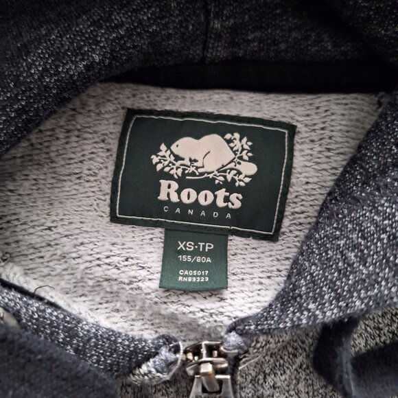 Roots Grey Zip Up Hoodie - Picture 5 of 7